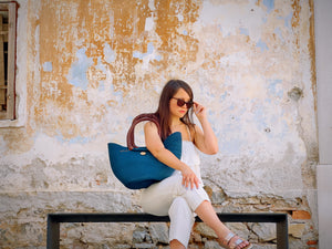 
                  
                    Tote Shopping Basket - Blue
                  
                